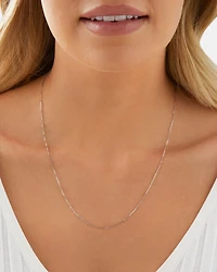 50cm Box Chain in 18kt Yellow Gold
