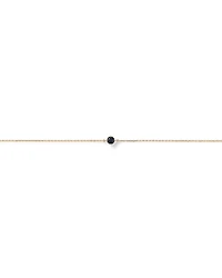 Bracelet with Sapphire in 10kt Yellow Gold