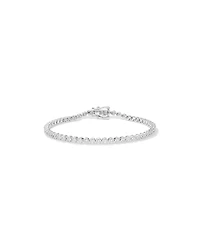 2.00 Carat TW Laboratory-Grown Diamond Tennis Bracelet in Sterling Silver