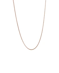 60cm (24") Hollow Belcher Chain in 10kt Yellow Gold
