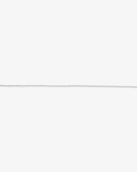 26cm (10.2") 1mm Width Belcher Chain Anklet in Sterling Silver