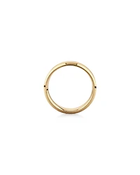 7mm Flat Bevelled Wedding Band in 10kt White Gold