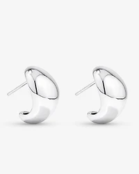 Polished Bold Dome Stud Earrings in Sterling Silver
