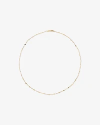 50cm (20") Oval Mirror Cable Chain in 10kt Yellow Gold