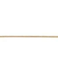 50cm (20") 6.15mm Width Semi Solid Miami Curb Chain in 10kt Yellow Gold
