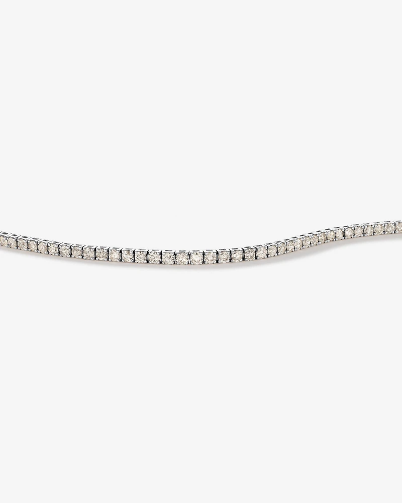 4.92 Carat TW Diamond Tennis Bracelet in 10kt White Gold