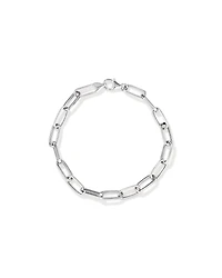19cm (7.5") Paperclip Bracelet in Sterling Silver
