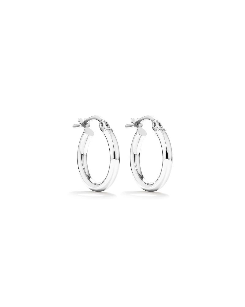 10mm Hoop Earrings in 10kt Rose Gold