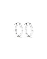 10mm Hoop Earrings in 10kt Rose Gold