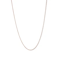 45cm (18") 1mm-1.5mm Width Solid Belcher Chain in 10kt Yellow Gold