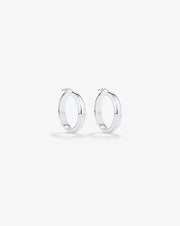 25mm Hoop Earrings in Sterling Silver