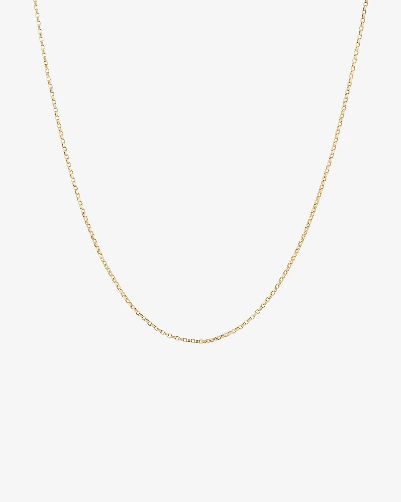 Chaîne belcher de cm en or jaune 18 K avec diamants, largeur de 1 à 1,5 mm