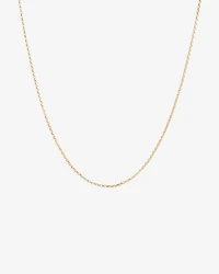 Chaîne belcher de cm en or jaune 18 K avec diamants, largeur de 1 à 1,5 mm