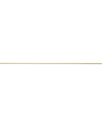 45cm (17") 2.1mm Width Solid Diamond Cut Curb Chain in 10kt Yellow Gold