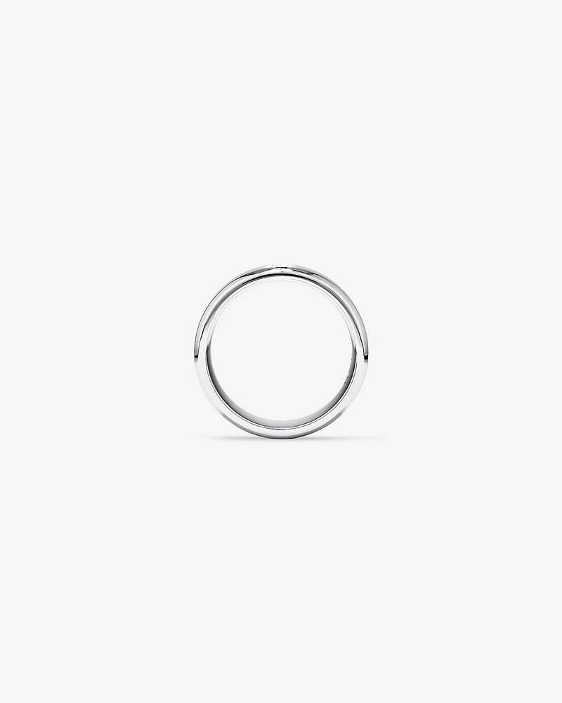 Men's Ring with 0.15 Carat TW of Diamonds in 10kt White Gold