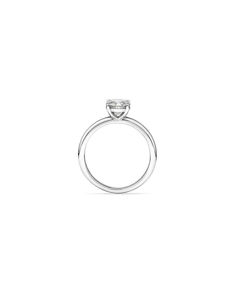 1.00 Carat TW Round Brilliant Diamond Solitaire Engagement Ring in 14kt White and Yellow Gold