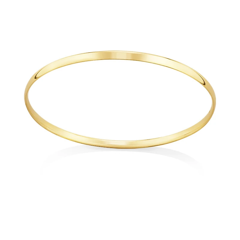 65mm Bangle in 10kt Yellow Gold