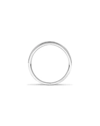 Men's Ring with Diamonds in 10kt White Gold