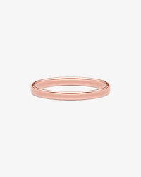 2mm Lite Half Round Wedding Band in 10kt Yellow Gold