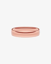 5mm Lite Half Round Polished Wedding Band 10kt Yellow Gold