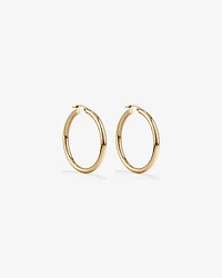 30mm Hoop Earrings in 10kt Yellow Gold