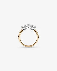 Wedding Ring with 1/2 Carat TW of Diamonds in 14kt Yellow & White Gold