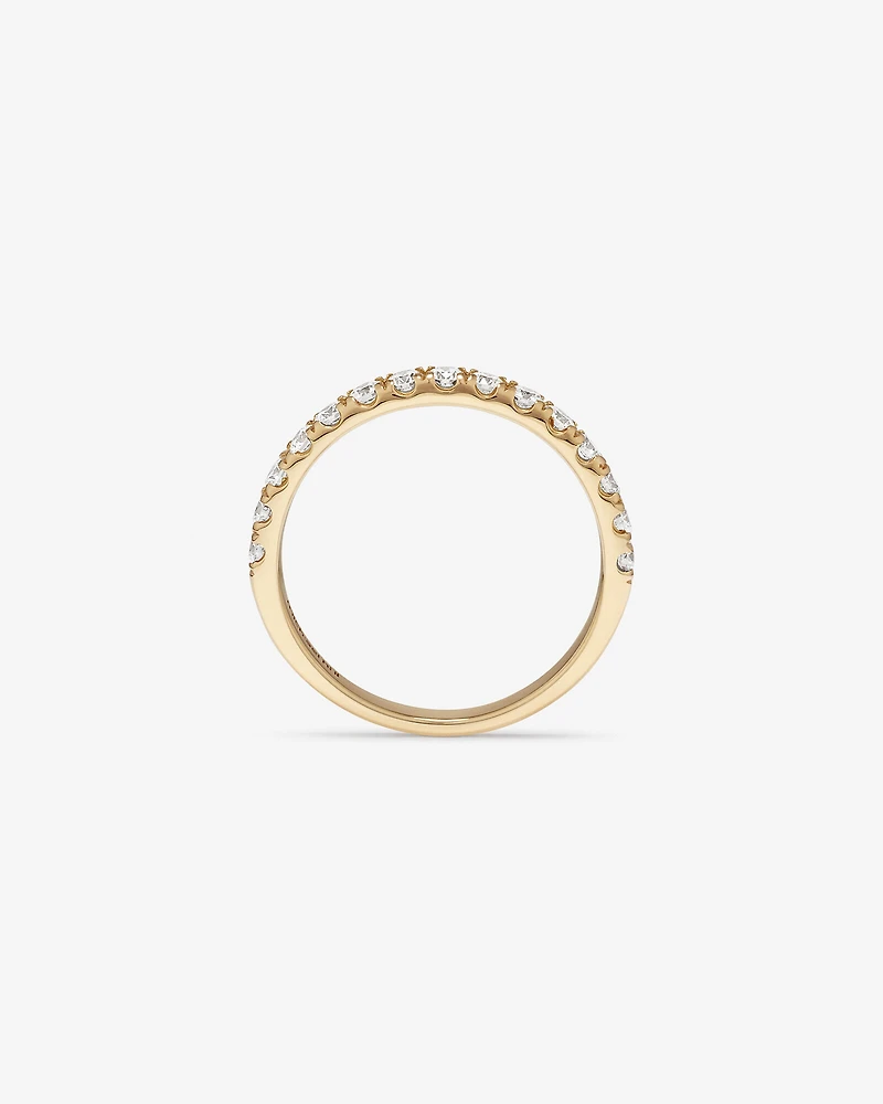 0.50 Carat TW Claw Set Diamond Ring in 18kt Yellow Gold