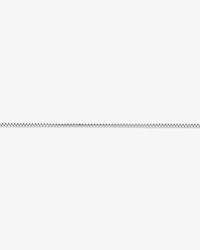 50cm (20") 1.82mm Width Round Box Chain Necklace in Sterling Silver