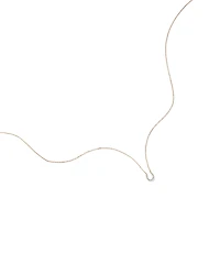 Collier à pendentif fer à cheval en or jaune 10 K avec diamants totalisant 0,10 ct