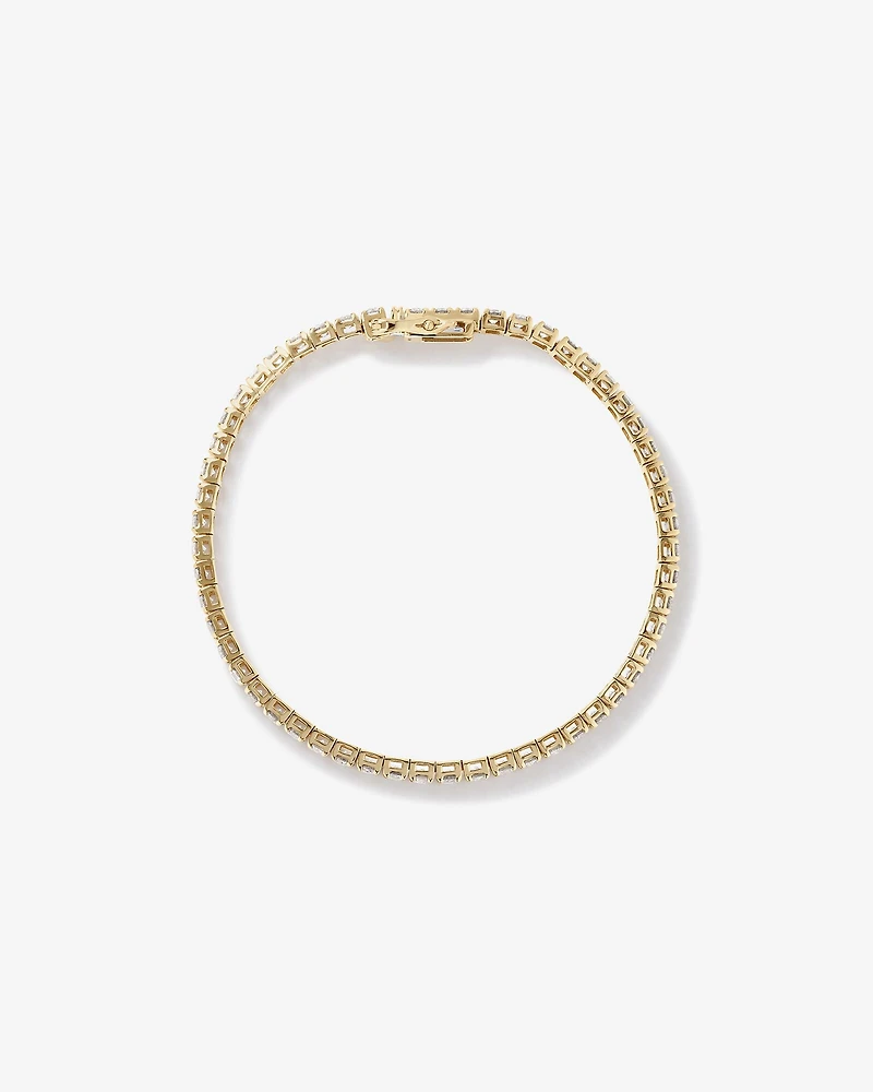 4.92 Carat TW Diamond Tennis Bracelet in 10kt White Gold