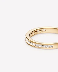 Wedding Band with 0.34 Carat TW of Diamonds in 14kt Yellow Gold