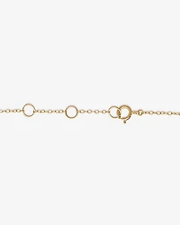 Station Bracelet with 0.10 Carat TW of Diamonds in 10kt Yellow Gold