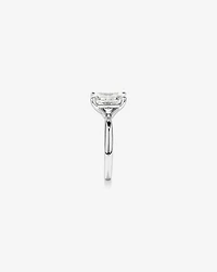 3.00 Carat TW Radiant Cut Laboratory-Grown Diamond Solitaire Engagement Ring in Platinum