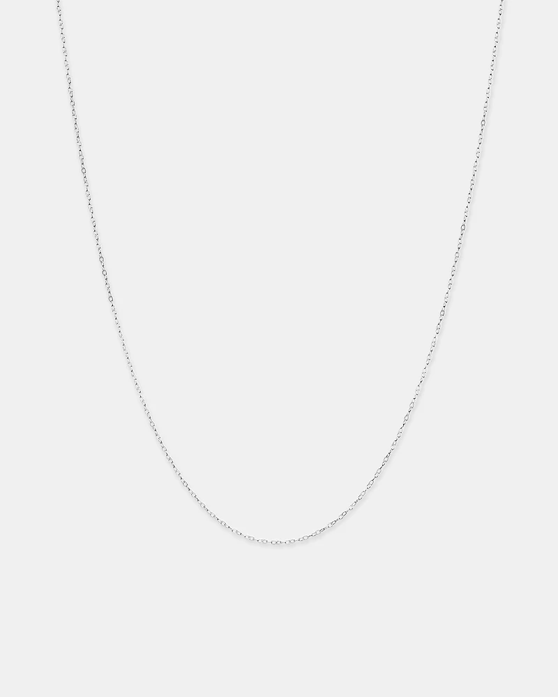 45cm (17") 0.95mm Width Solid Cable Chain In 10kt  Rose Gold