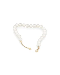Cultured Freshwater Pearl Bracelet in 10kt Yellow Gold