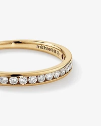 0.25 Carat TW Channel Set Diamond Wedding Ring in 14kt Gold