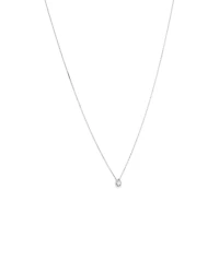 0.23 Carat TW Pear Diamond Halo Pendant in 10kt White Gold