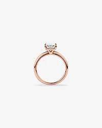 1.25 Carat TW Princess Cut Laboratory-Grown Diamond Solitaire Engagement Ring In 14kt White Gold