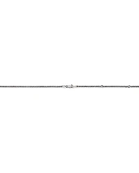 65cm (25") Oxidised Wheat Chain in Sterling Silver