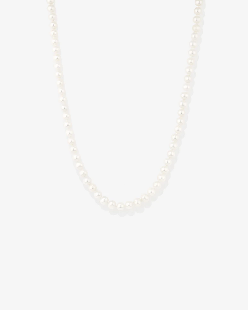 Cultured Freshwater Pearl Necklace in 10kt Yellow Gold