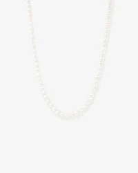 Cultured Freshwater Pearl Necklace in 10kt Yellow Gold