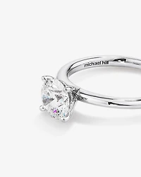 Solitaire Engagement Ring with 1.25 Carat TW of Laboratory-Grown Diamond in 18kt White Gold