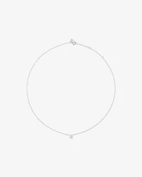 0.25 Carat TW Laboratory-Grown Diamond Bezel Box Set Pendant in Sterling Silver