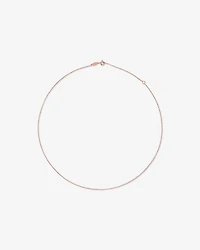45cm (18") 1mm-1.5mm Width Solid Belcher Chain in 10kt Yellow Gold