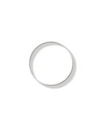 7.5mm-8mm Round Bangle in Sterling Silver