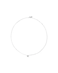 0.23 Carat TW Emerald Diamond Halo Pendant in 10kt White Gold
