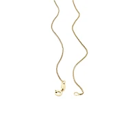 55cm (22") Box Chain in 10kt Yellow Gold
