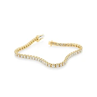 4.92 Carat TW Diamond Tennis Bracelet in 10kt White Gold