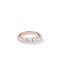 2.00 Carat TW Round Brilliant Laboratory-Grown Diamond Wedding Ring in 14kt White Gold