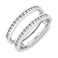 Evermore Enhancer Ring with 0.40 Carat TW Diamonds in 14kt Yellow Gold